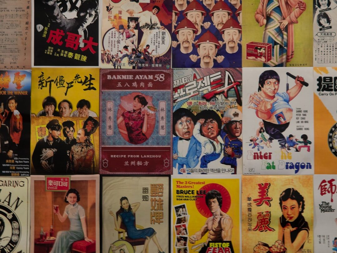 collection of vintage posters