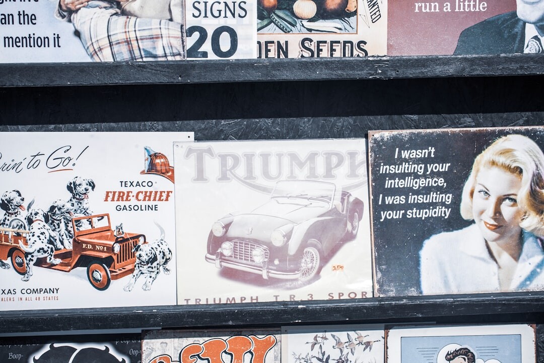 vintage billboard advertising